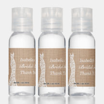 Mooie Kanten & Jute Bruiloftsshowers