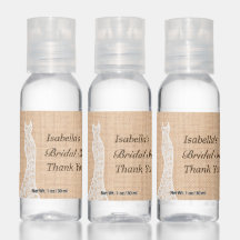 Mooie Kanten Trouwborrel Handdesinfectiemiddel