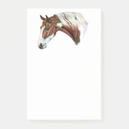 Mooie Kastanje Tovero Paint Horse Post-it® Notes