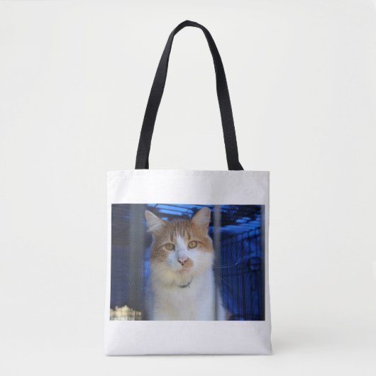 mooie kat draagtas (Voorkant)