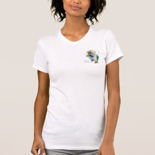 Mooie kat portret schilderen T-Shirt