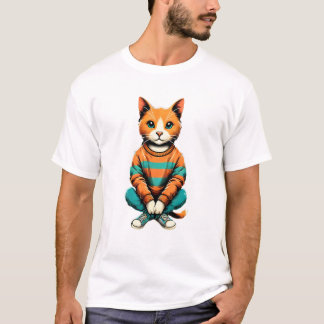 Mooie kat t-shirt