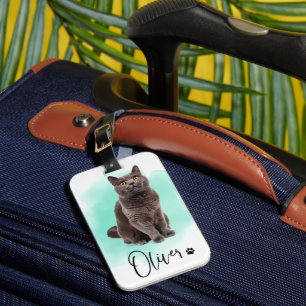 Mooie Katten Kunst Bagage Label – Cadeau voor Huis