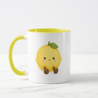 Mooie Kawaii Citroen Koffiemok Mok