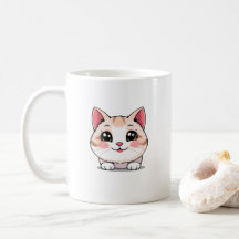Mooie Kawaii Dieren Mok