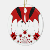 Mooie Keniaanse vlag. Keramisch Ornament (Links)