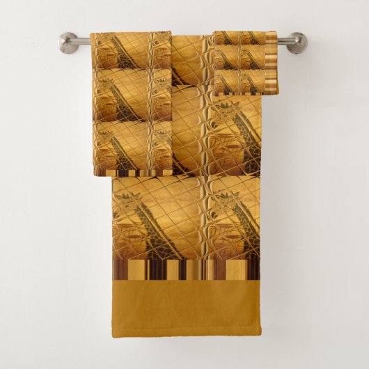 Mooie Keniaanse wilde diergiraf Bad Handdoek (Insitu)