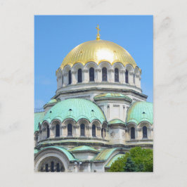 Mooie kerk in Sofia Bulgarije Briefkaart