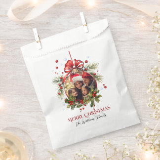 Mooie Kerst Bauble Lijst Familie Feestdagen Bedankzakje
