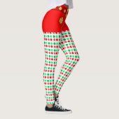 Mooie kerst gestippelde leggings (Rechts)