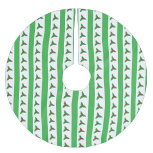 Mooie Kerst Hulst Bespatroon Kerstboom Rok