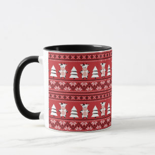 Mooie Kerst Koe Mok
