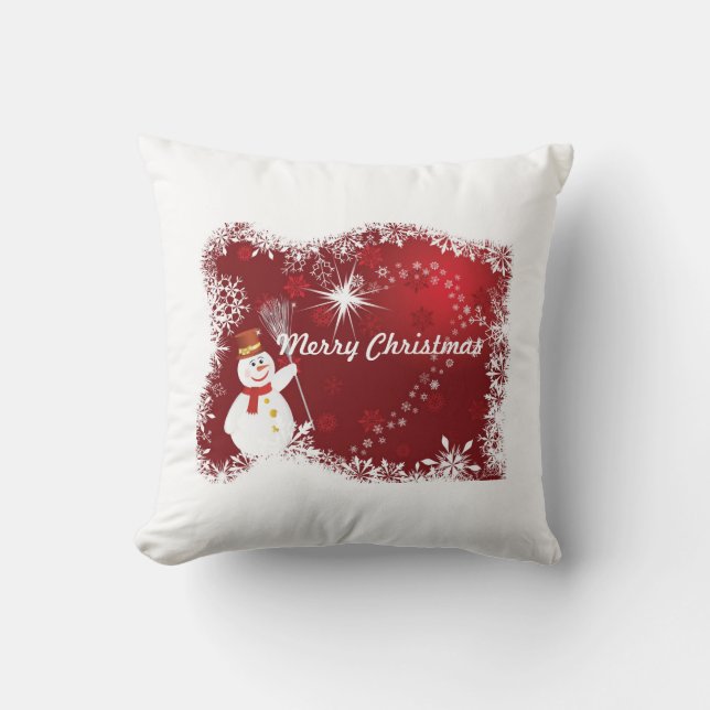 Mooie kerst mooi Pillow Kussen (Voorkant)