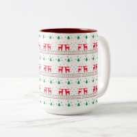 Mooie Kerst Reindeer Mok
