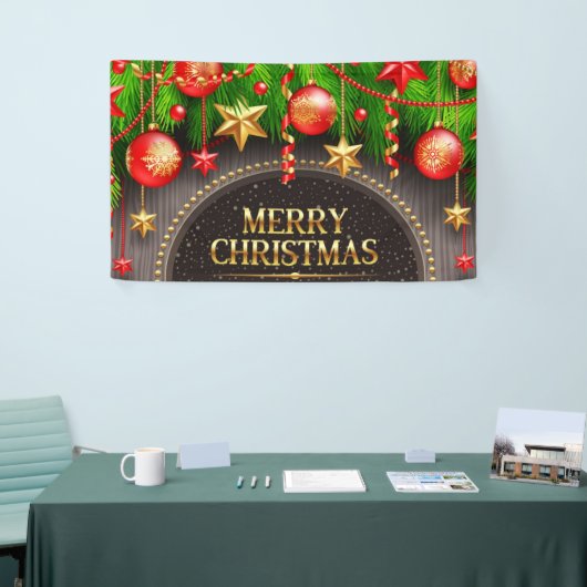 Mooie kerst spandoek (Beurs)