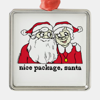 Mooie kerstbestelling metalen ornament