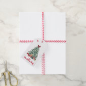 Mooie kerstboomcadeautjes Labels Cadeaulabel (Met Touw)