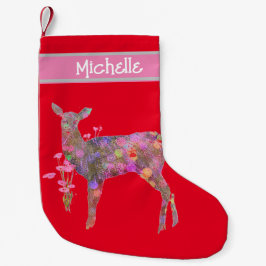 Mooie kerstcadeau voor de deur kleine kerstsok