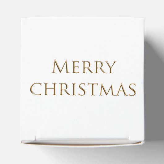 Mooie kerstdoos bedankdoosjes (Bovenkant)