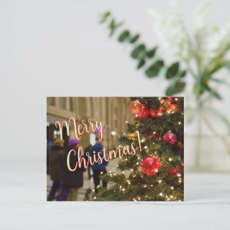 Mooie kerstgroet feestdagenkaart