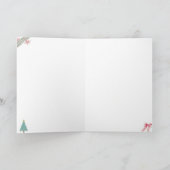 Mooie kerstkaart kaart (Binnen)