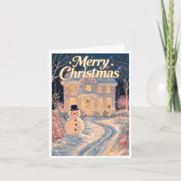 Mooie kerstkaart kaart