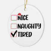 Mooie kerstkerstkerstkerstkerstkerstkerstkerstcade keramisch ornament (Links)