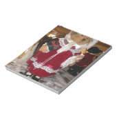 Mooie Kerstmis met liefde heeft een mooie dag en Notitieblok (Gedraaid)