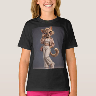 Mooie Kinderen Grafische T-Shirt   Zachte & Leuke 