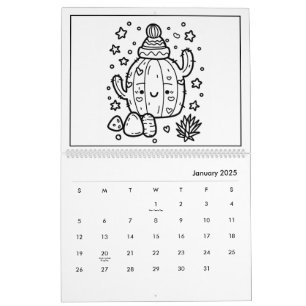 Mooie Kinderen Kleurkalender Kalender