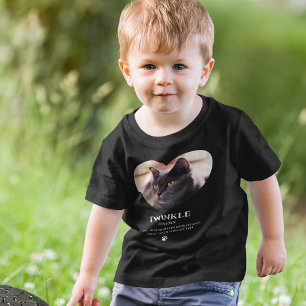 Mooie kinderhuisdier herdenkings T-shirt