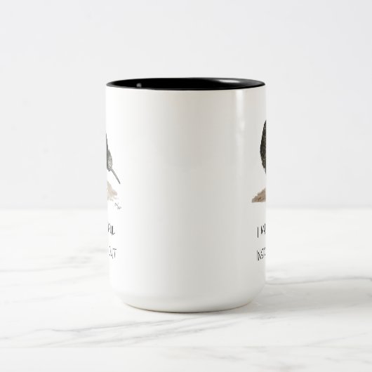 Mooie Kiwi-affirmaties Mok van tweetone koffie (Center)