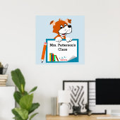 Mooie klasposter poster (Thuiskantoor)