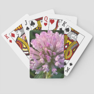 Mooie klaver bloem  pokerkaarten