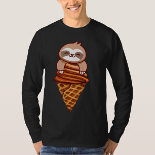 Mooie kledingkast en ijsklare kunst t-shirt