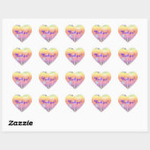 Mooie Kleine Bedankt Stickers (Vel)