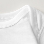 Mooie Kleine Ding Romper (Detail - nek (in wit))