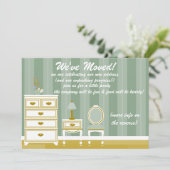 Mooie kleine kamer kaart (Staand voorkant)