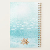 Mooie kleine Mermaid Spiral fotoplanner Planner (Achterkant)