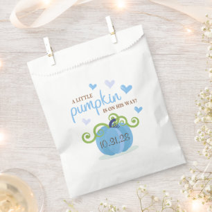 Mooie Kleine Pompoen Baby Shower Favor Tassen Bedankzakje