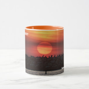 Mooie Kleuren Bij Zonsondergang - Marina Del Rey, Mok