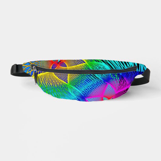 Mooie kleuren Neon Lights Fanny Pack Heuptasje (Voorkant)