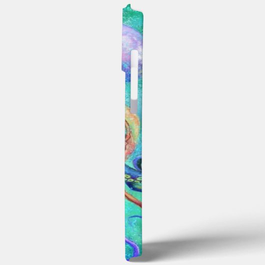 Mooie kleuren-octopus onderwaterschilder Case-Mate iPhone case (Achterkant / Links)