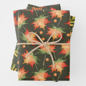 Mooie kleuroorden inpakpapier vel (In situ)