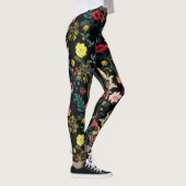 Mooie, kleurrijke bloemen en botanische Planten Leggings (Rechts)