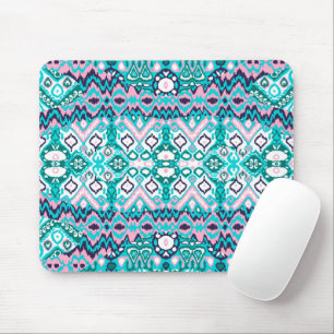 Mooie, kleurrijke boho moderne kunst muismat