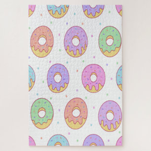 Mooie Kleurrijke Donuts Legpuzzel