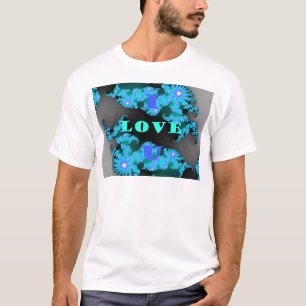 Mooie kleurrijke Liefde universum vector design ku T-shirt