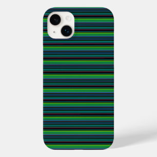 Mooie kleurrijke neon strepen Case-Mate iPhone 14 plus hoesje