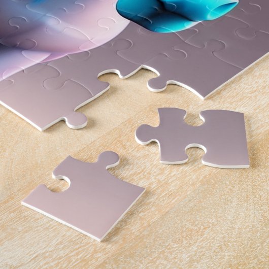 Mooie kleurrijke Pony met regenboogkleuren, Pony Legpuzzel (Zijkant)